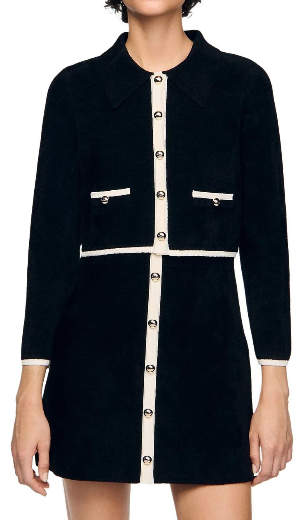 dcc62d5d59a9a1799c580d312532efc7.jpg Fashionslee Women Jenne Two Tone Cardigan