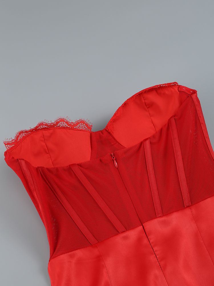 dd7073a527c9d19195dd50e1cc69f588.jpeg Fashionslee Women Amélie Red Satin Lace Corset Maxi Dress