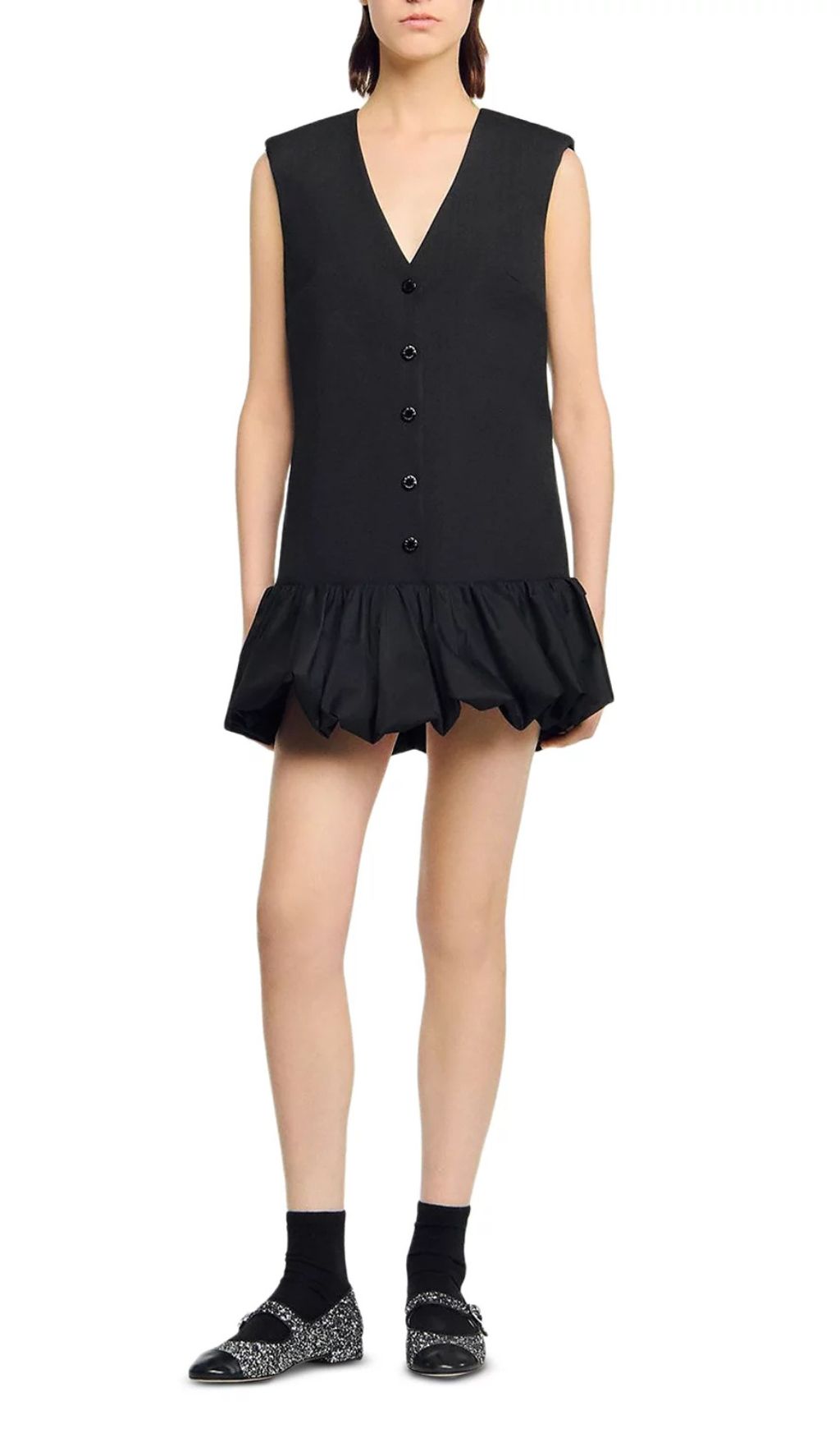 VINTAGE BUBBLE HEM DRESS – MUST-HAVE AESTHETIC - OWNCI