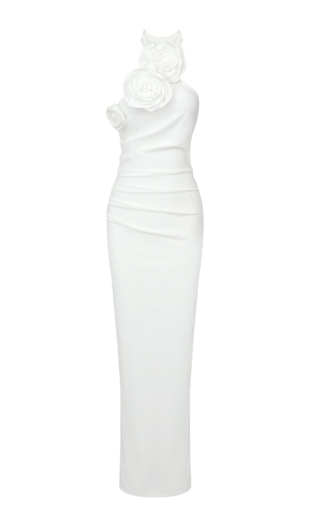 ddf09e14d2a63b716aaf2400afbf1ea1.jpeg Fashionslee Women Aleena White Maxi Flower Dress With Opening