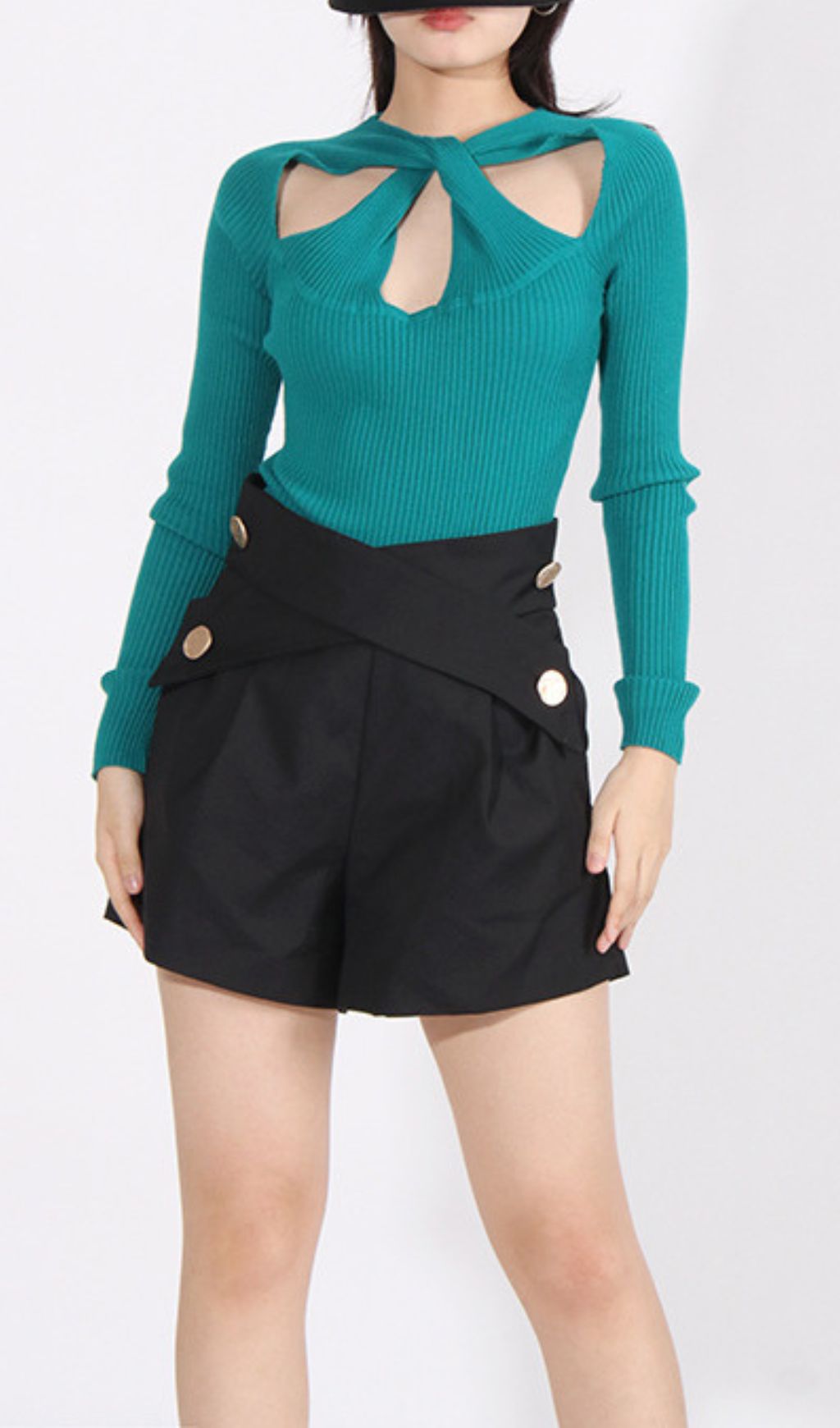 Fashionslee Women Ilana Long Sleeve Knit Top