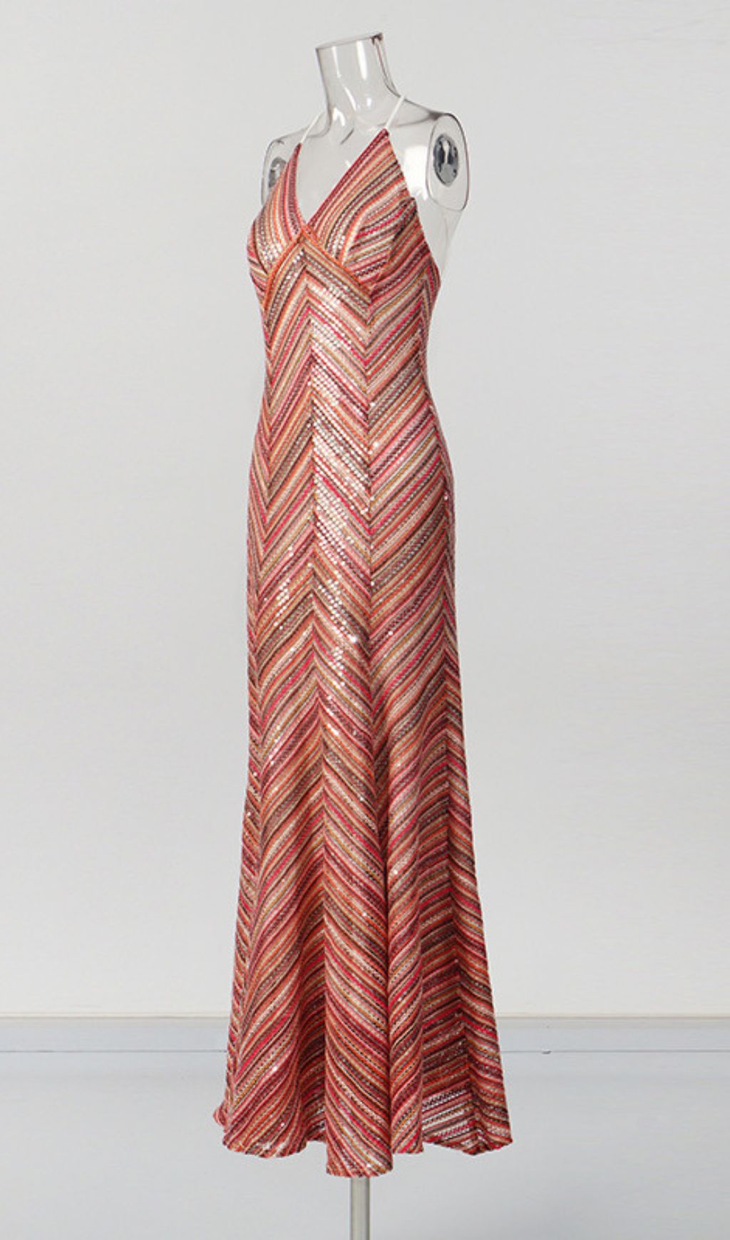 GLAM SEQUIN STRAPLESS MAXI DRESS VIRAL - OWNCI GLAM SEQUIN STRAPLESS MAXI DRESS VIRAL - OWNCI