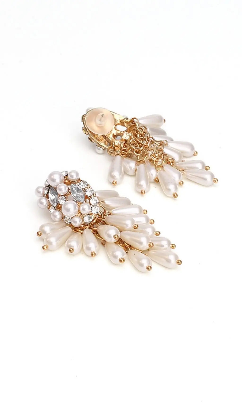 df70ff17f5f80d5423a336f20f2cabf7.jpeg Fashionslee Women Pearl Tassel Diamond Earrings