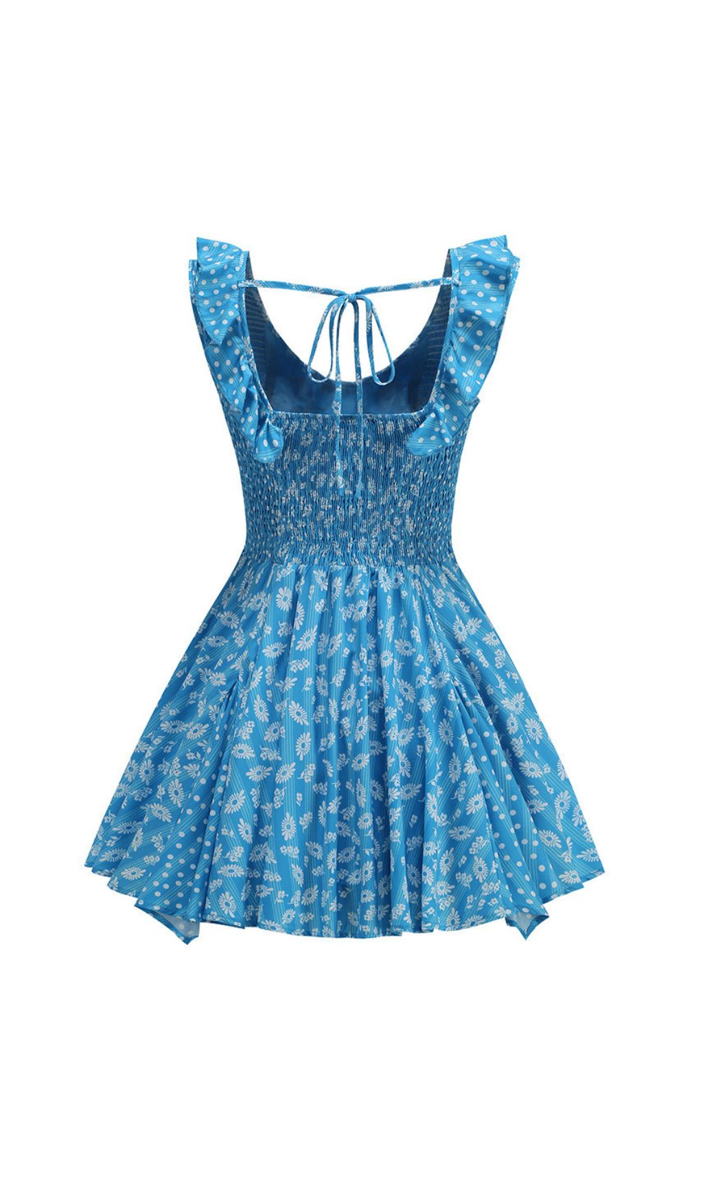 df787c1a162334b720f96903a2ce2b9b.jpg Fashionslee Women Jalena Blue Floral Mini Dress