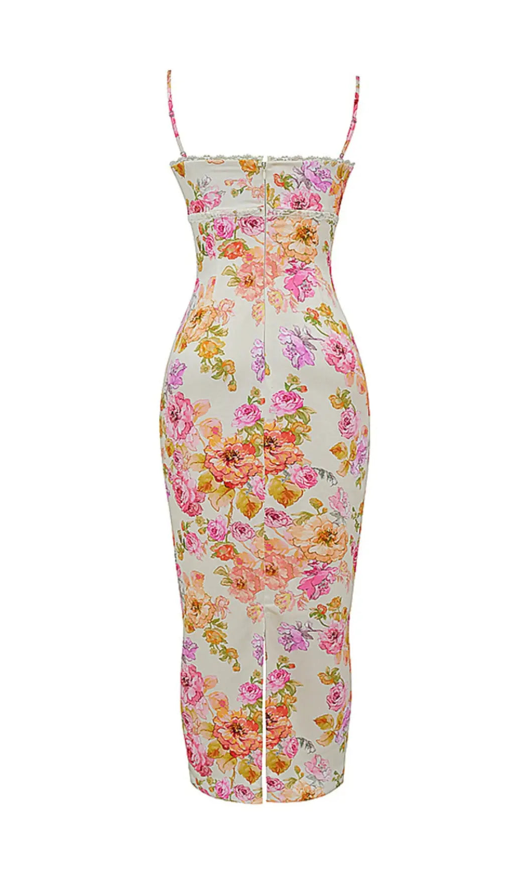 dfd5a9ae353c55e24fb3e48ff9bf434f.jpeg Fashionslee Women Ivory Floral Maxi Dress