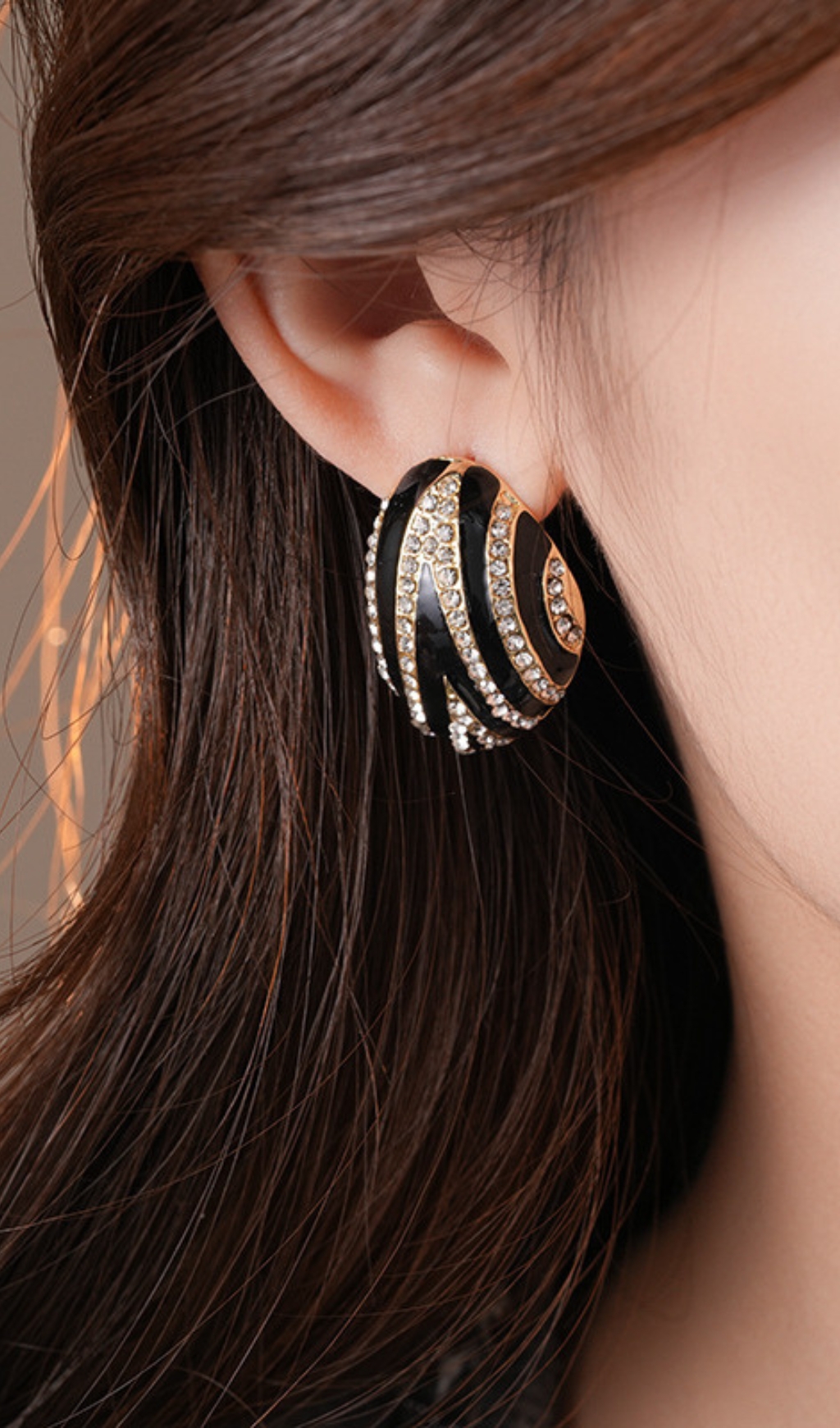 Fashionslee Women Dulal Diamante Earrings