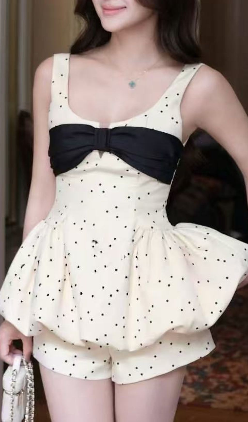 Fashionslee Women Kasi Dot Two-Piece Set