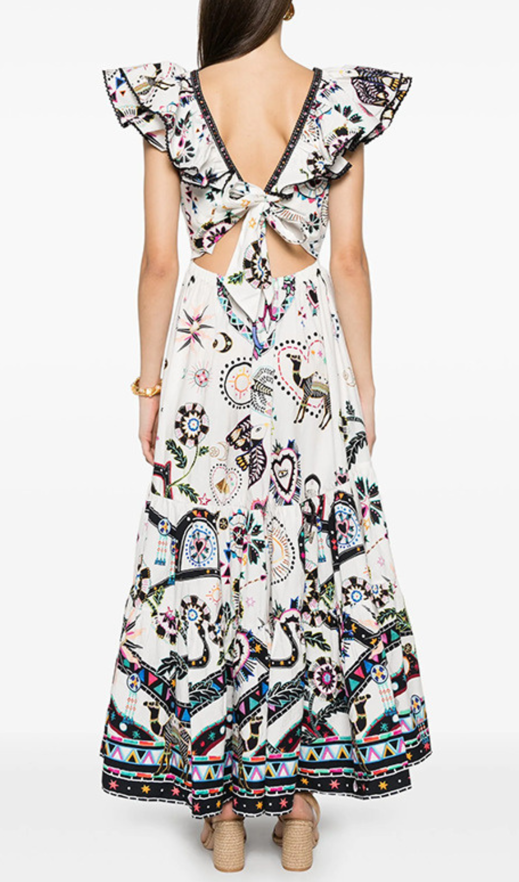 e17133c5584e57a64af0e76903f988a6.png Fashionslee Women Hanson V-neck Printed Maxi Dress
