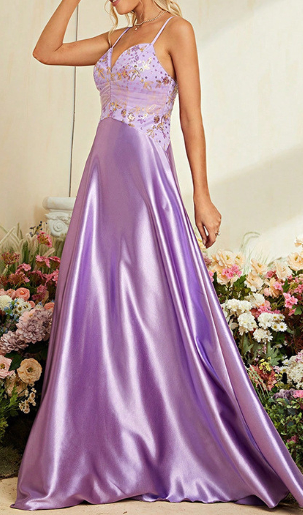 e2998f868616af8b694cba3ba5871644.jpg Fashionslee Women Dierk Purple V-Neck Sequin Maxi Dress