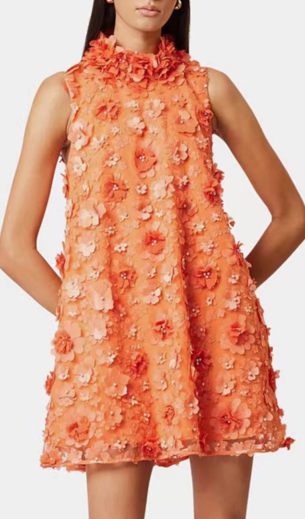 e33bbfa6dc68c16bfc91ad50fd17a78a.jpg Fashionslee Women Doane Flower Sleeveless Mini Dress