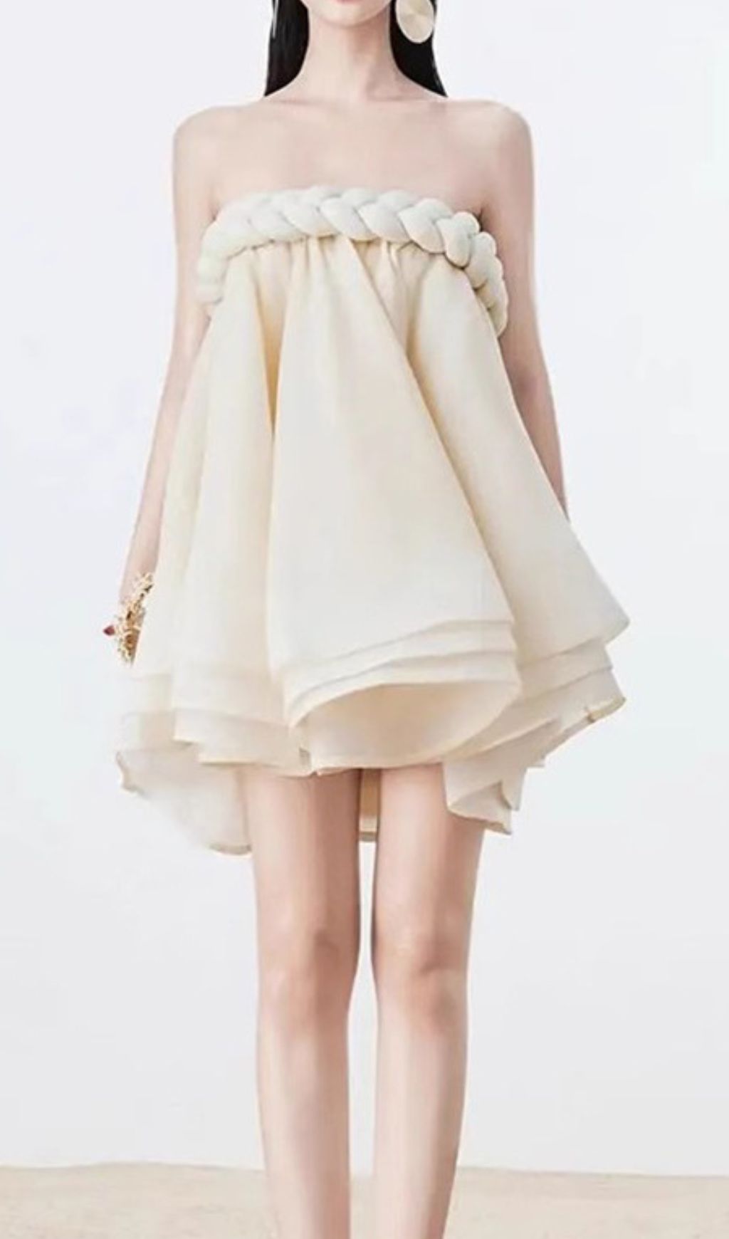 e383edc0d00443907c603f560e00f4a6.jpg Fashionslee Women Gal Strapless Mini Dress
