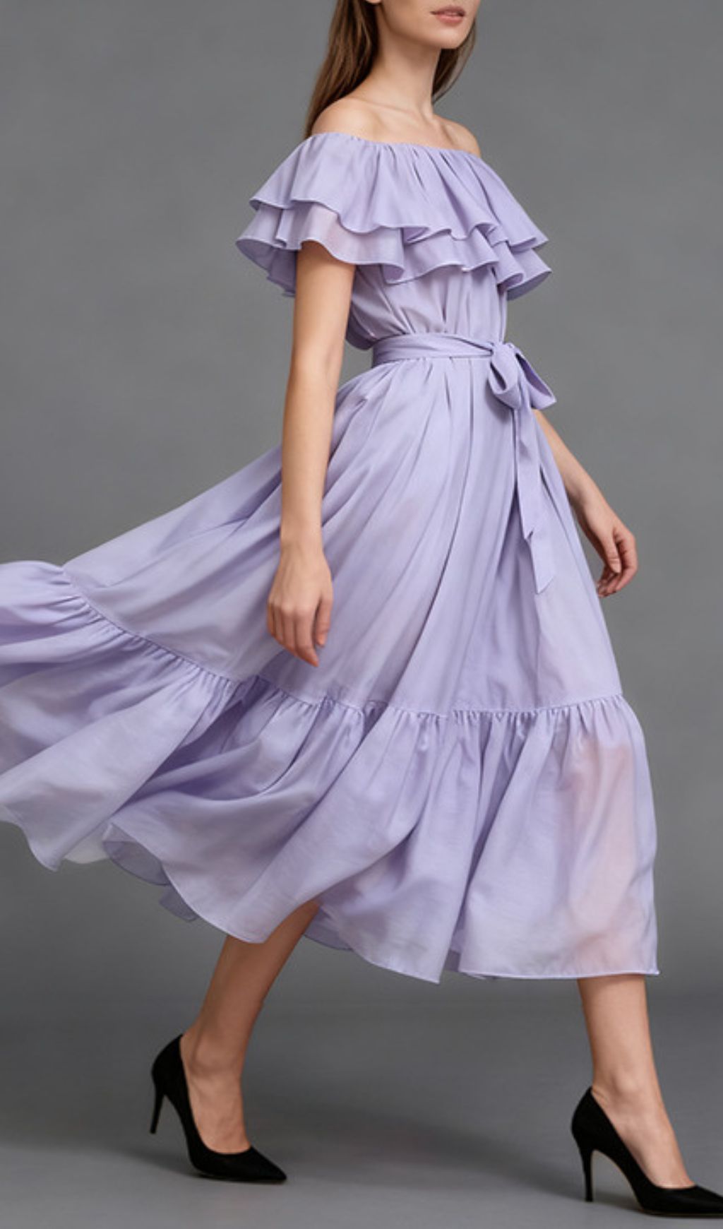 e3baac87092dcf4ab13820e88ef26357.jpg Fashionslee Women Imala Off-Shoulder Midi Dress