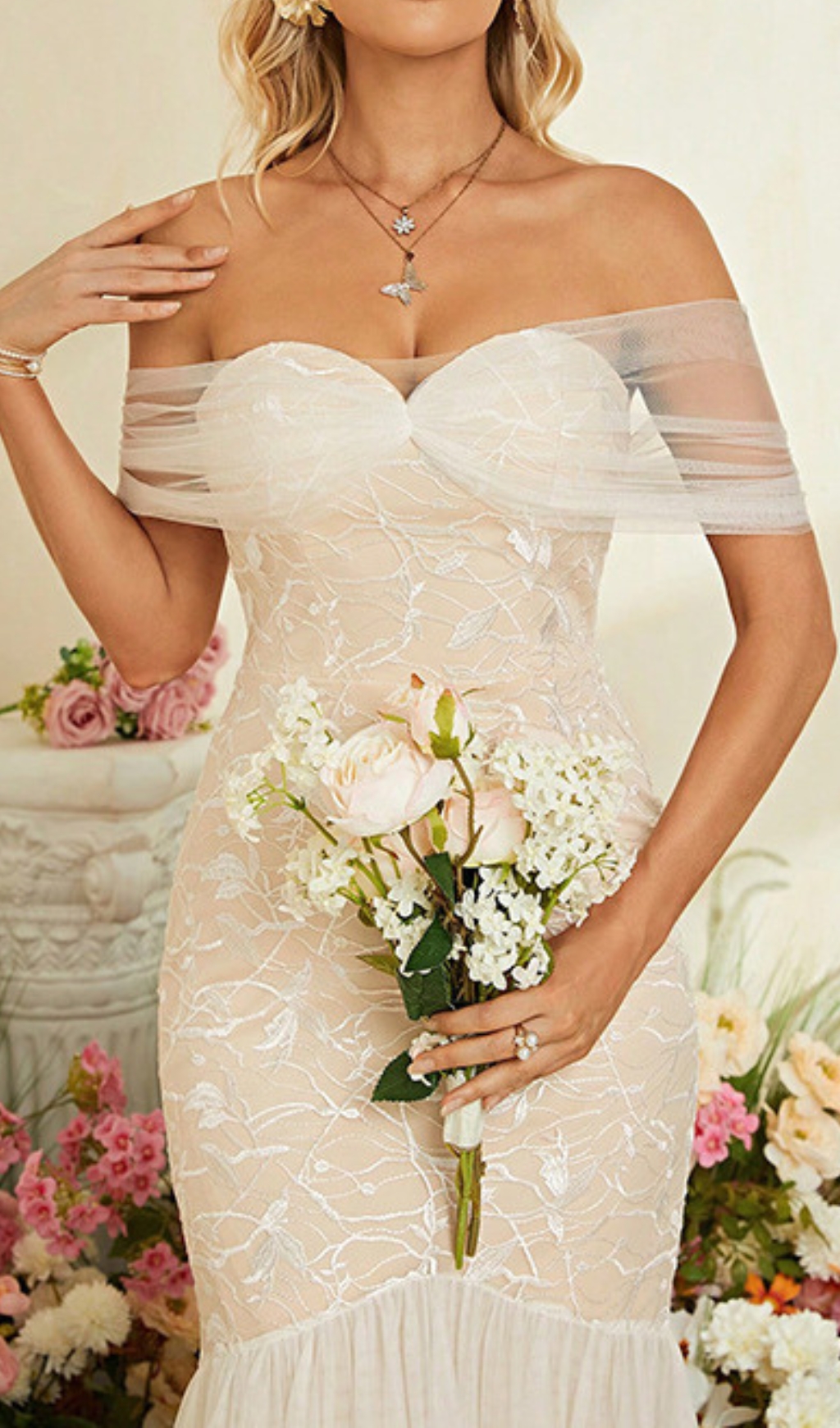 e40e9e019001251ac8037960052e6b65.jpg Fashionslee Women Devyn Lace Mesh Maxi Dress