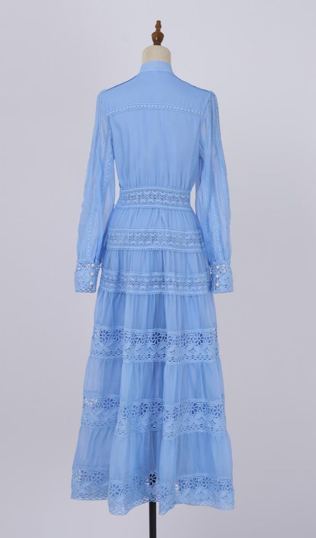 e4405e970afda7756893040e112efa74.jpg Fashionslee Women Kamaria Blue Long Sleeve Maxi Dress