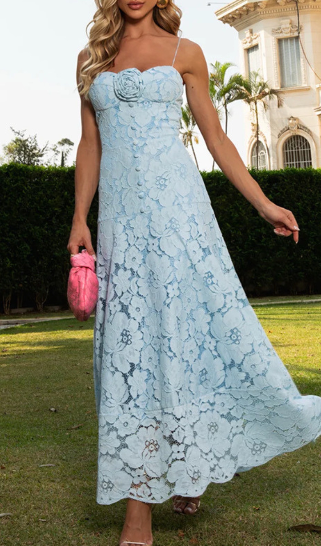 e44e0cee8b084ffe896855664eed7ad2.jpg Fashionslee Women Gerry Blue Strappy Flower Maxi Dress