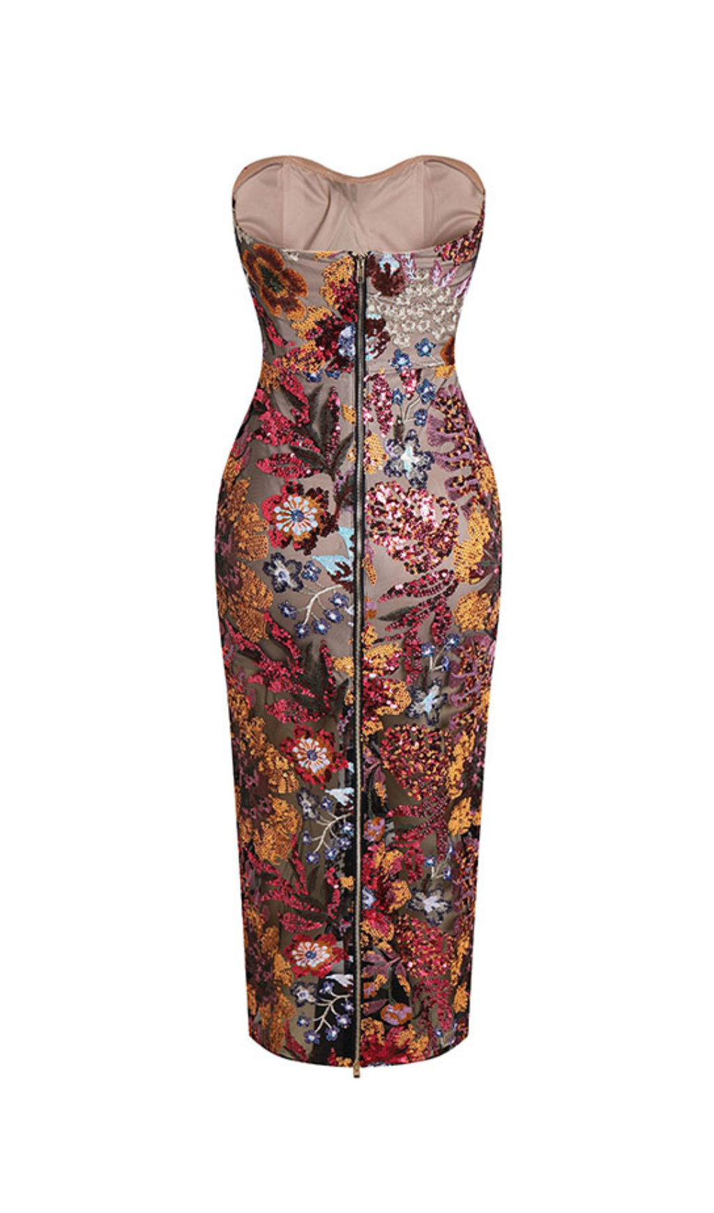 e464d8bf1f885aac1d8c8be4cc52469f.png Fashionslee Women Aimee Floral Sequin Maxi Dress