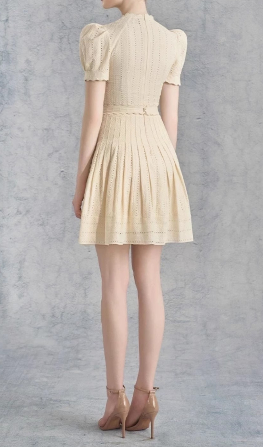 e48ff5923cbac8bf2799579a6b511f4f.jpg Fashionslee Women Cemile Flower Pleated Mini Dress