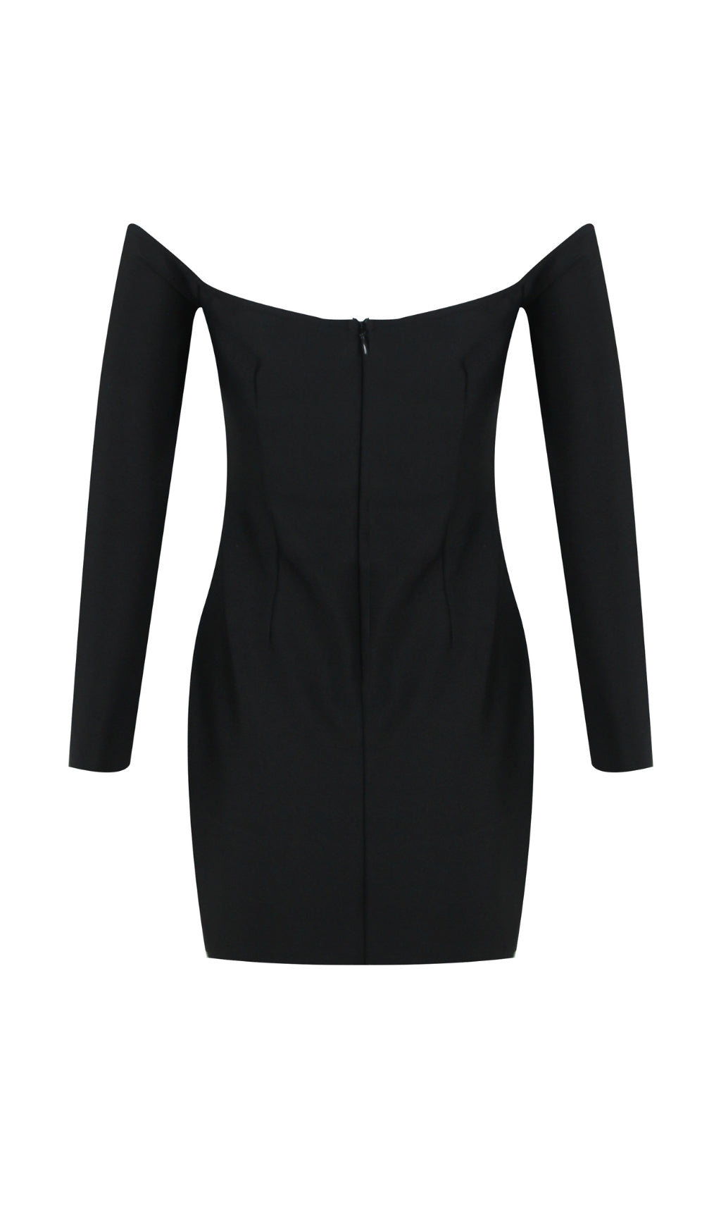e49f813de2d0efd8086362f44e0bb2da.jpeg Fashionslee Women Black Off Shoulder Crystal Cup Mini Dress