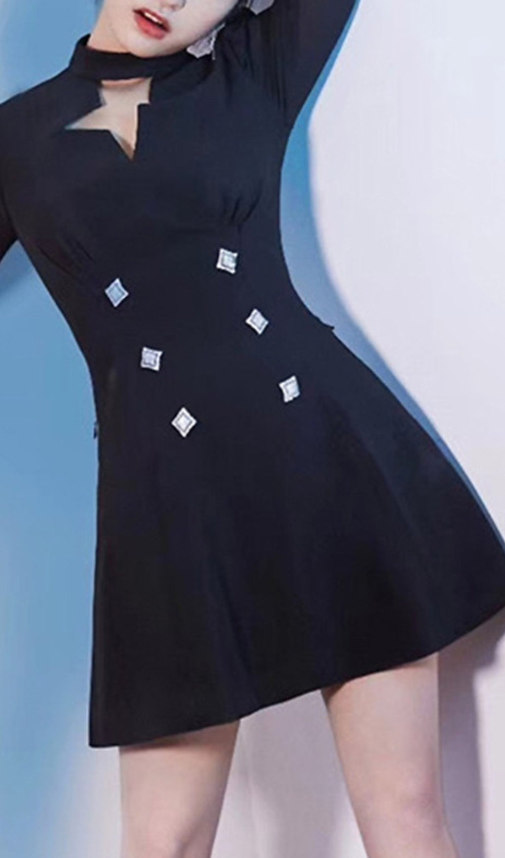 e4d68547a4c7dd259580e93c52782922.jpeg Fashionslee Women Armas Star Hollow Mini Dress