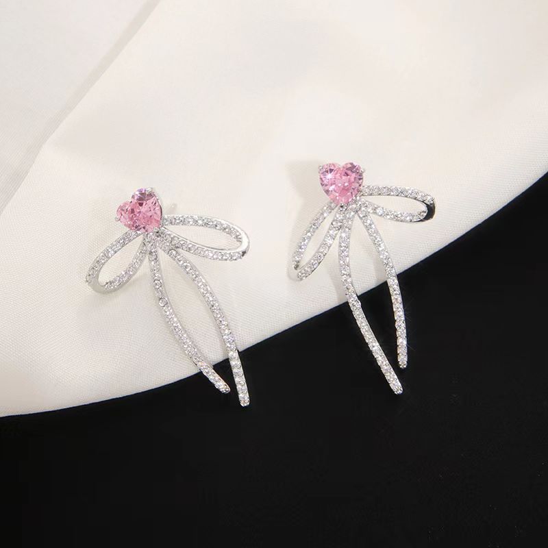 e4f3e9d44e1beac22336183047725fd9.jpeg Fashionslee Women Crystal Bowknot Earrings