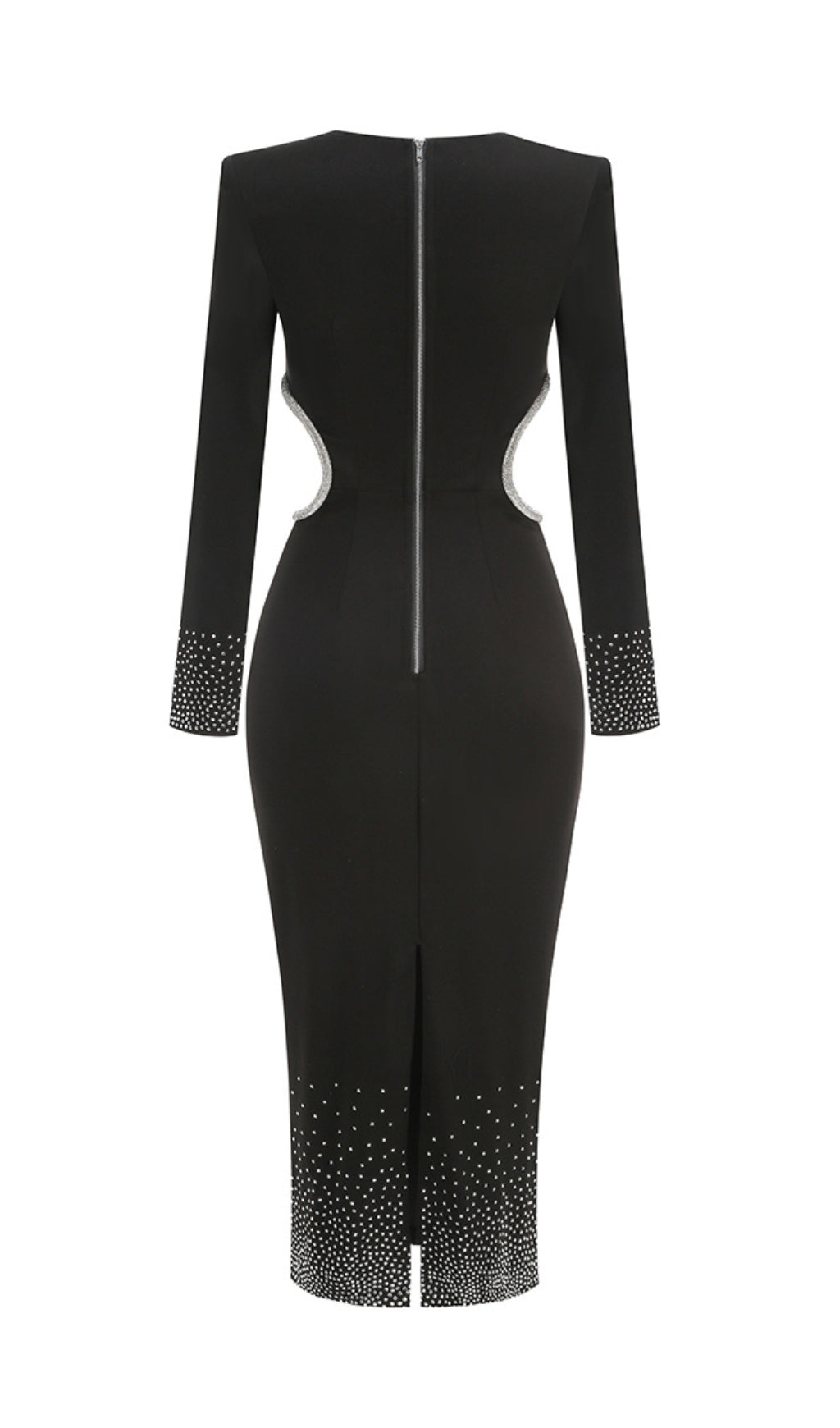 VINTAGE VIBES: EMBELLISHED MIDI DRESS - OWNCI VINTAGE VIBES: EMBELLISHED MIDI DRESS - OWNCI
