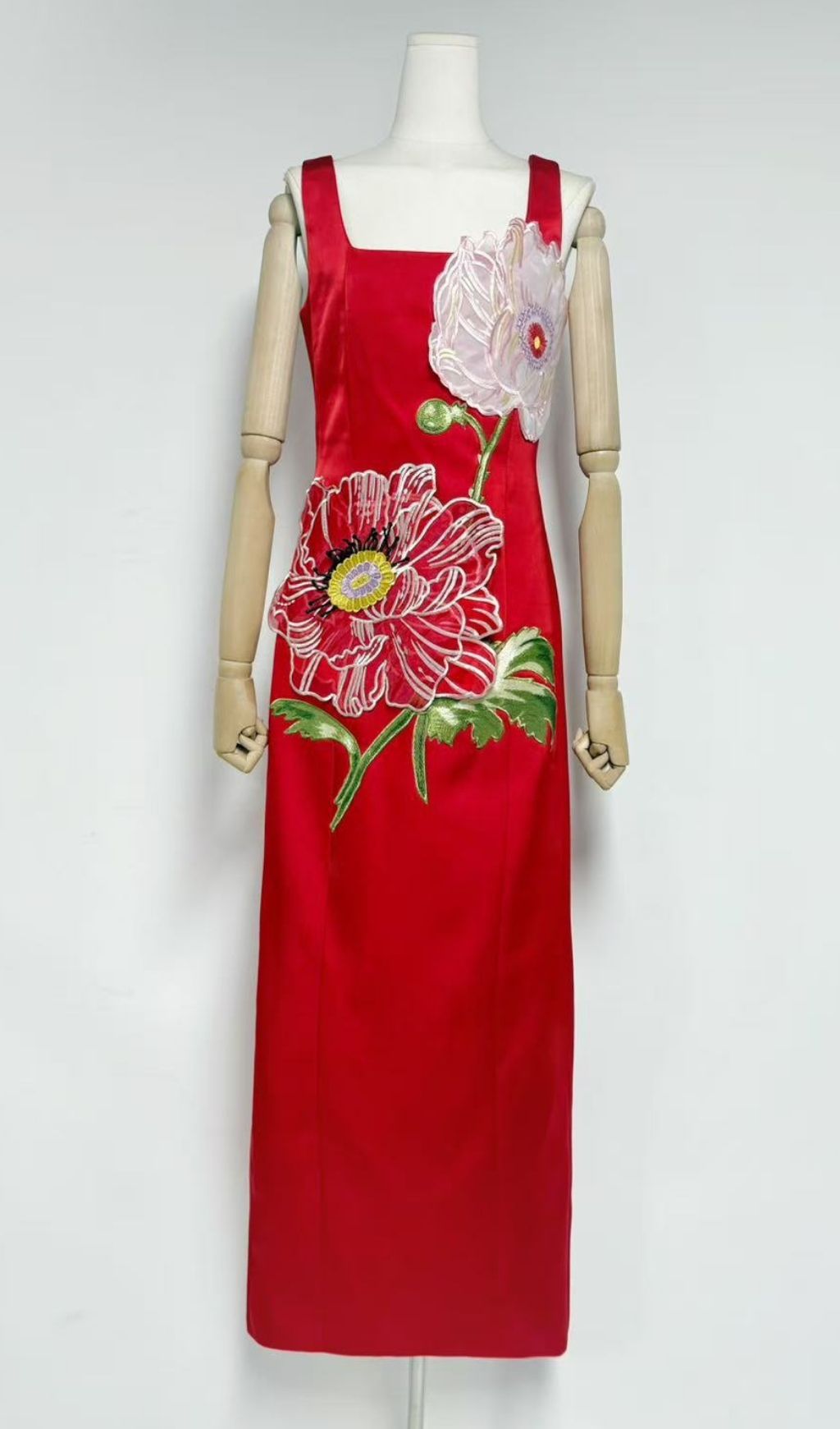 TRENDING FLORAL STRAP MAXI DRESS - OWNCI TRENDING FLORAL STRAP MAXI DRESS - OWNCI