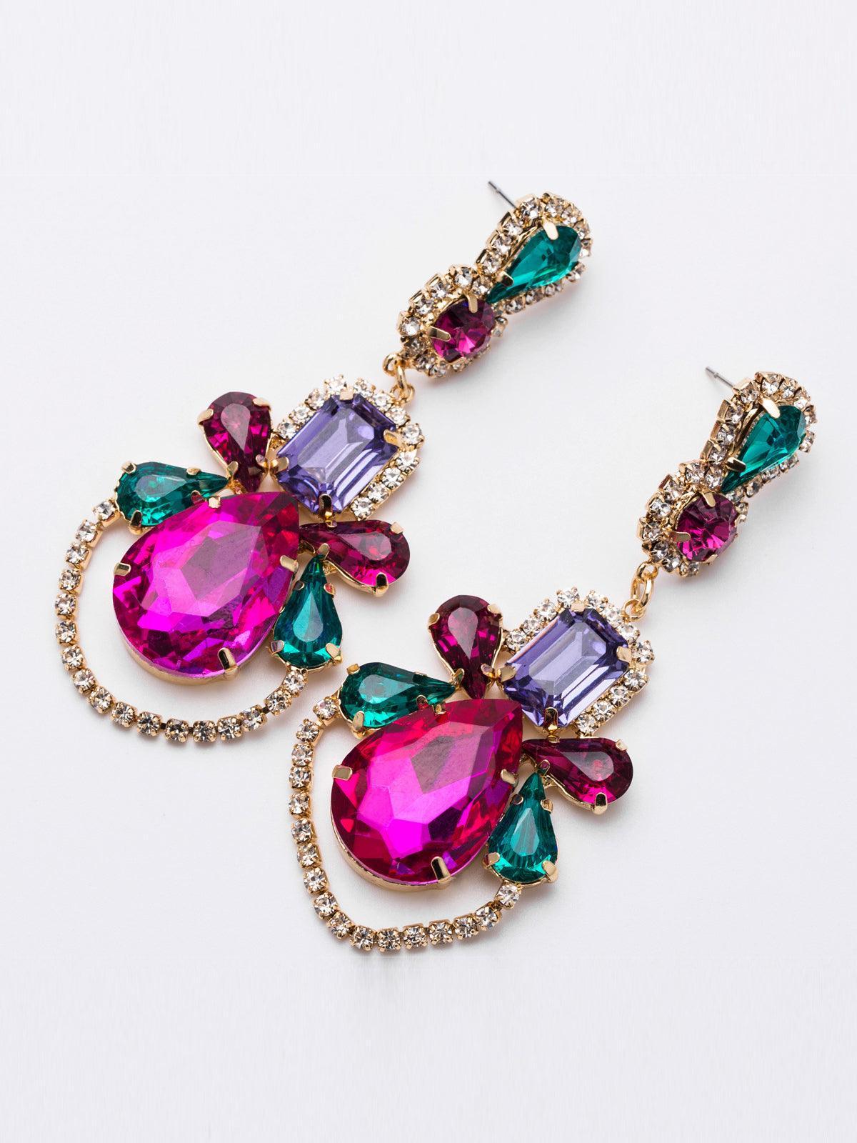 e6b744858a9b3c94ddb4cc8c893a57c6.jpeg Fashionslee Women Adona Gem Drop Earrings
