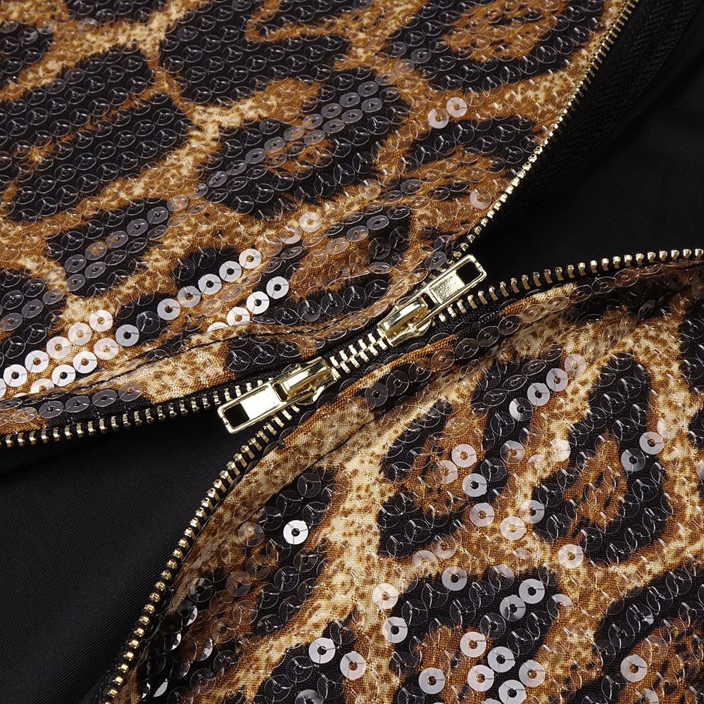 e71a460bb23f29a99da5f05459f5cb1f.jpg Fashionslee Women Jarrell Leopard Sequin Maxi Dress With Cape
