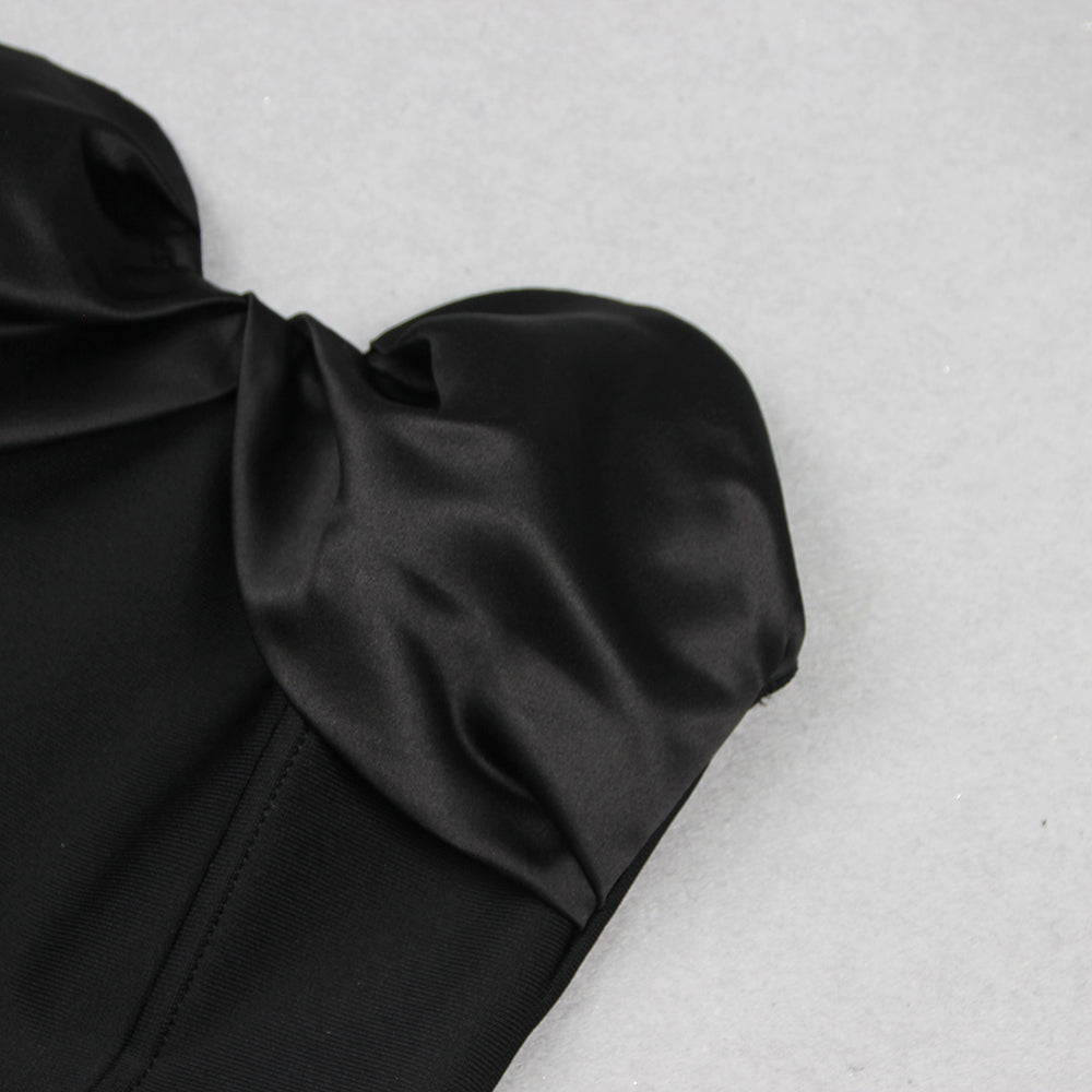 e7b3ae42a14215a606e6617fe84266ef.jpeg Fashionslee Women Black Strapless Jumpsuit With Tiered Ruffle Hem