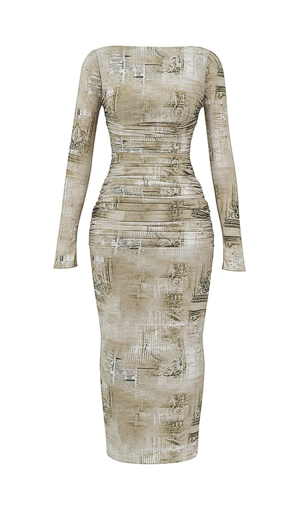 e7bb98698501271fa9475fdfff7b3568.jpeg Fashionslee Women Printed Long Sleeve Midi Dress