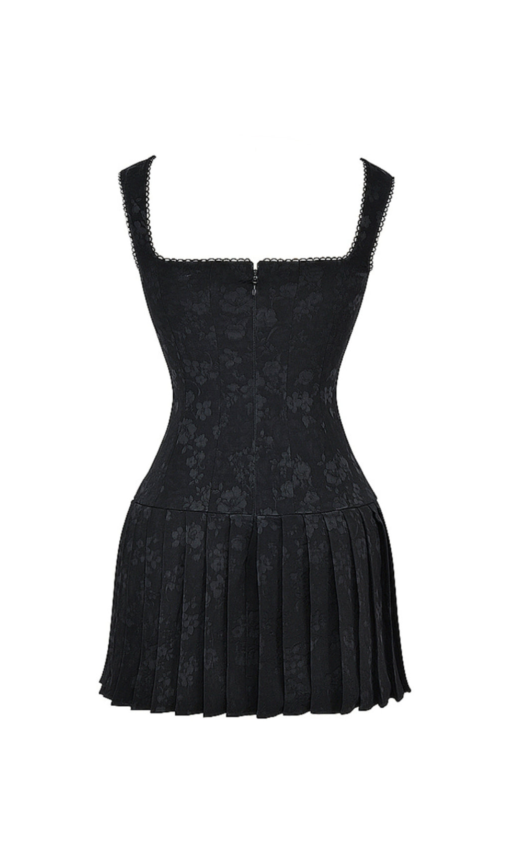 TRENDING LACE-UP BLACK MINI DRESS - OWNCI TRENDING LACE-UP BLACK MINI DRESS - OWNCI