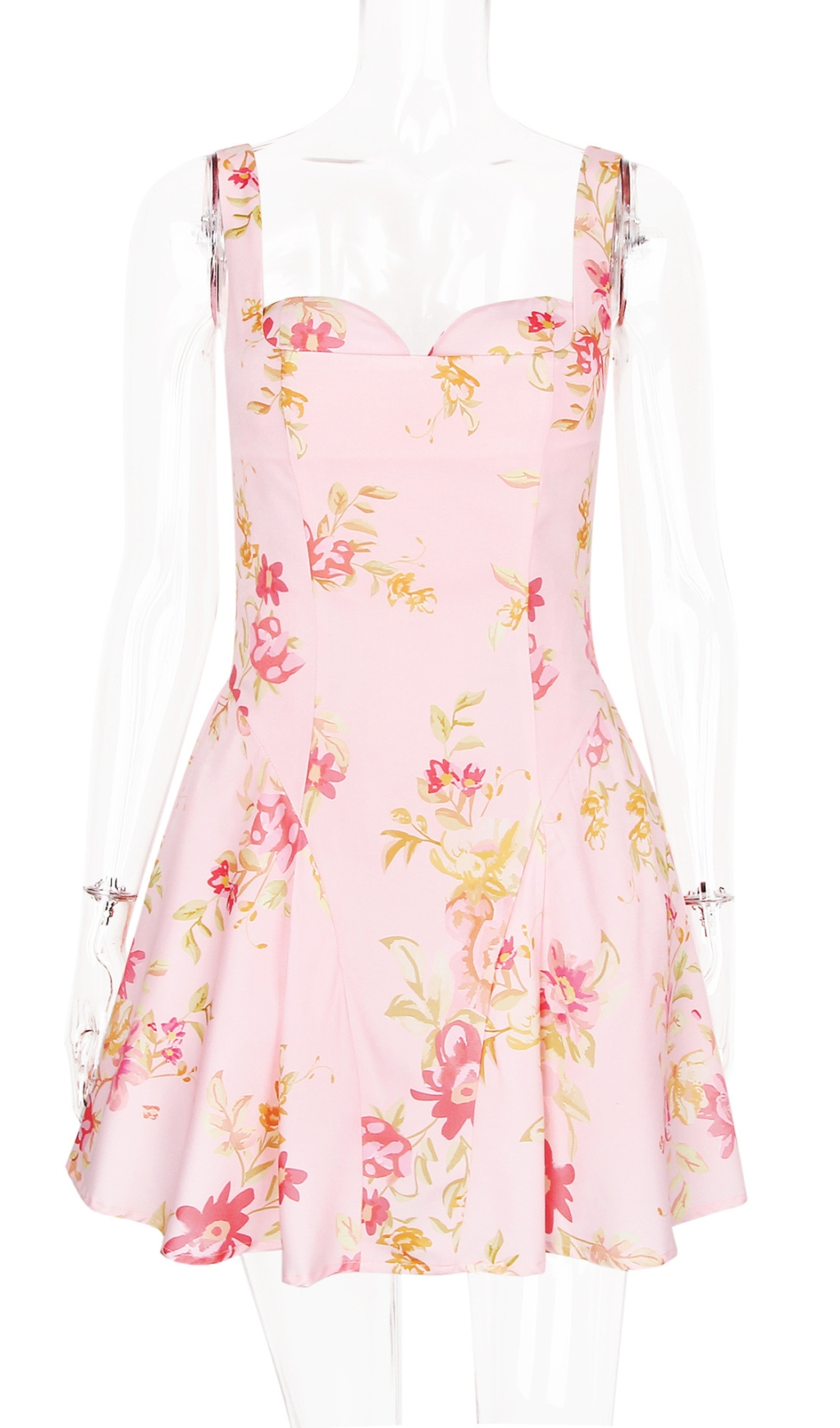 e900d589214a244f4c16cc5bf861b701.jpg Fashionslee Women Calixte Floral Printed Mini Dress