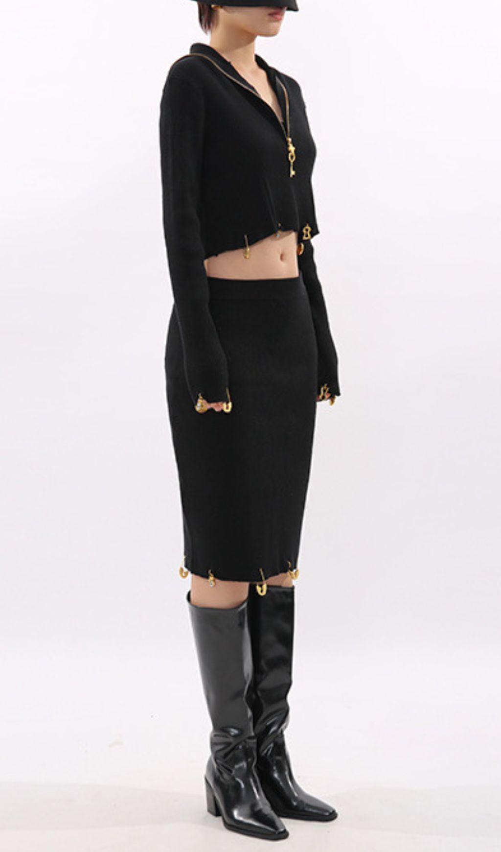 VIRAL BLACK TWO-PIECE SET – TRENDING LONG SLEEVE OUTFIT - OWNCI VIRAL BLACK TWO-PIECE SET – TRENDING LONG SLEEVE OUTFIT - OWNCI