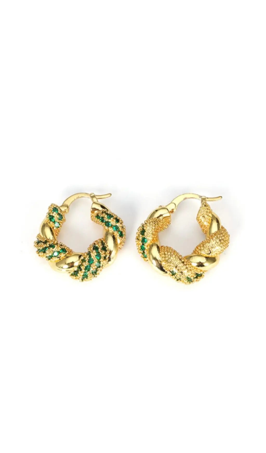 Fashionslee Women 18K Gold Vintage Gold Earrings
