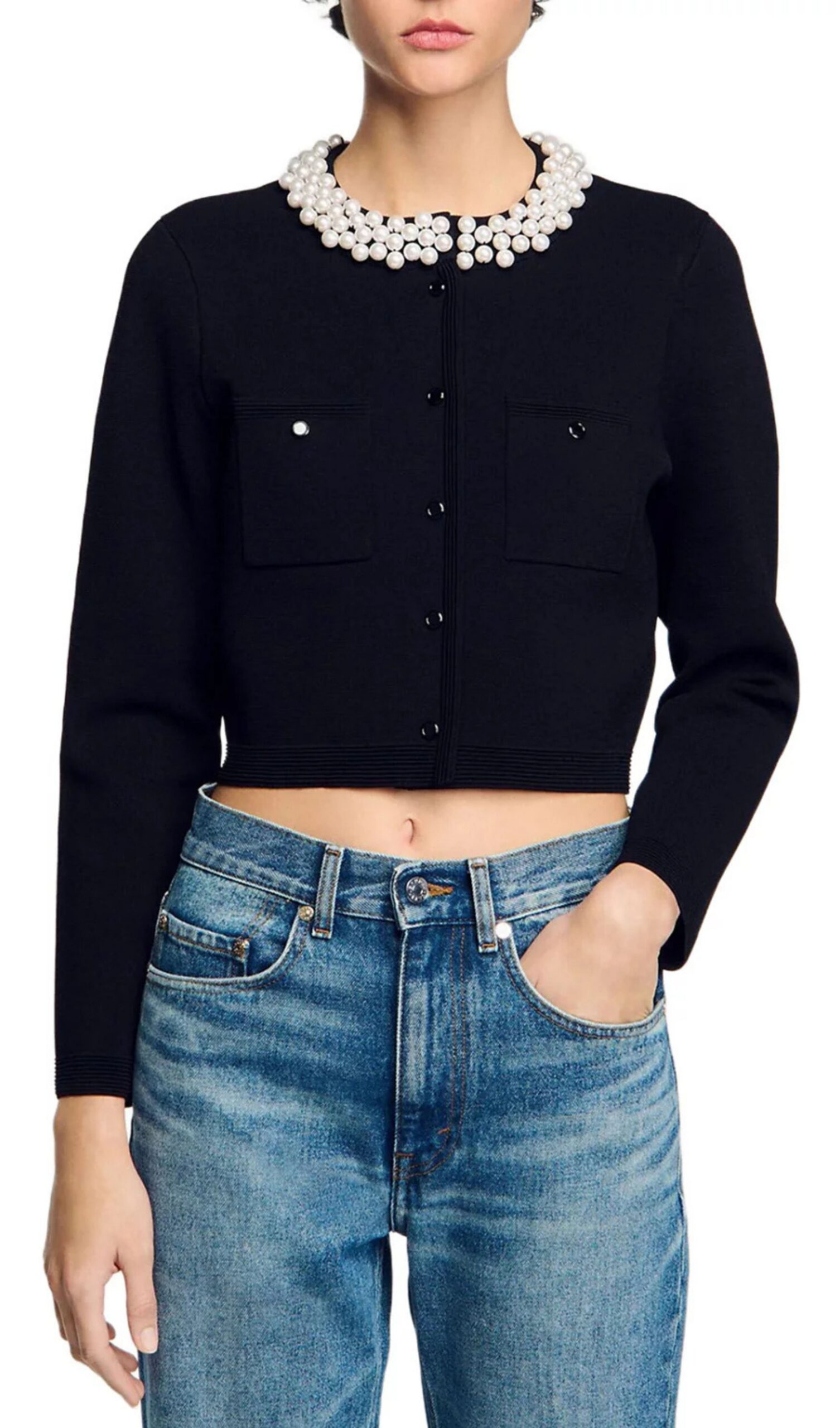 e9bd3a5af77c011a3fb426828ee4ef8d.jpg Fashionslee Women Beaded Collar Cardigan