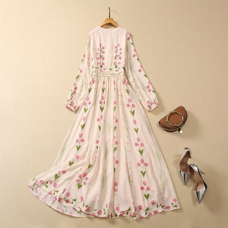 e9fd160271f722f9a4a1bd5ac4fbf8e0.jpeg Fashionslee Women Ashlyn Silk Floral Maxi Dress