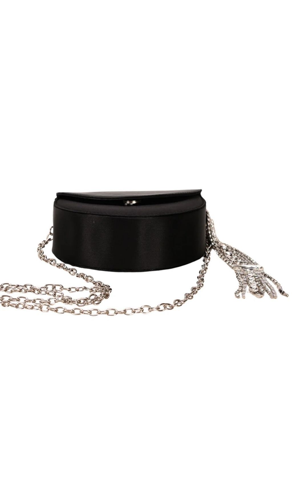 YELMAR VIRAL RHINESTONE FRINGE CROSSBODY BAG - OWNCI