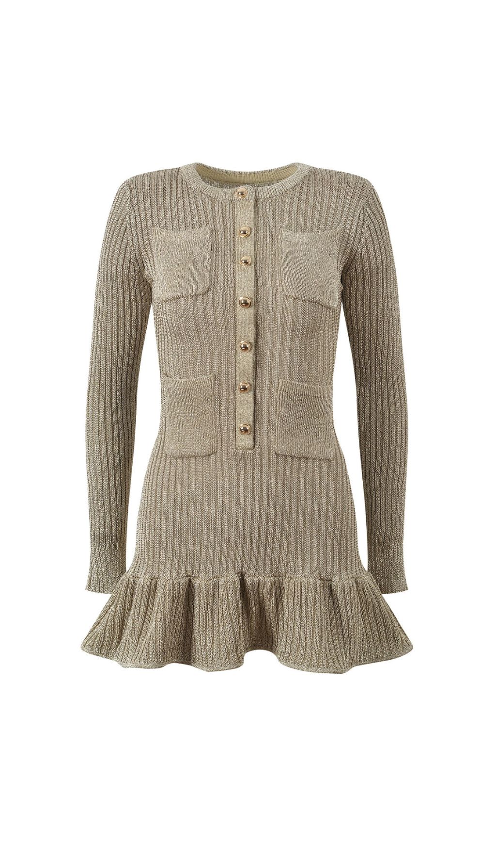ea6372f89dea6157fd917207c20f7083.jpg Fashionslee Women Metallic Knit Mini Dress