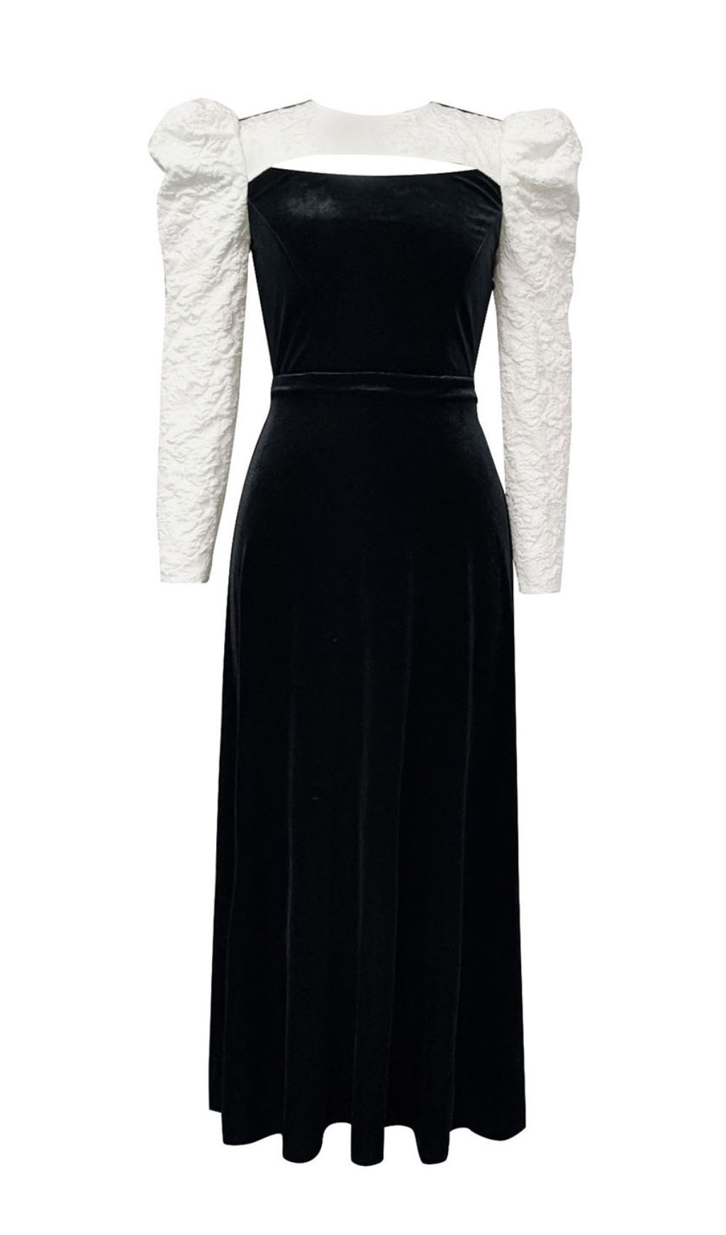 ebcb10243dc6977e1f5fadfdbb3861b3.jpg Fashionslee Women Bucky Black Velvet Long Sleeve Maxi Dress