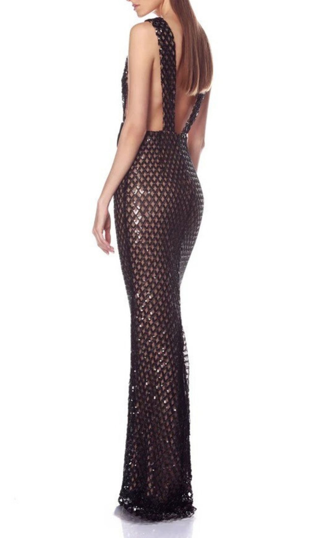 ebfe3838003f96c8d861557f072ad271.jpg Fashionslee Women Jocelin Bow Sequin Maxi Dress