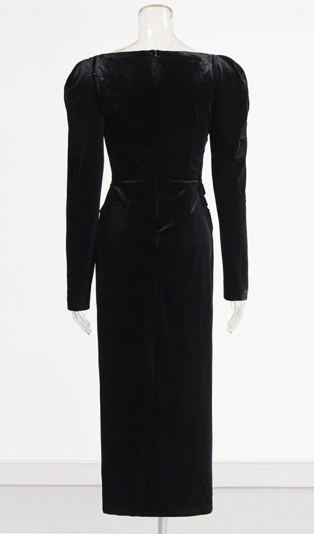 ec017423be80ae7763b8544dc7c25d41.jpg Fashionslee Women Grisel Corset Long Sleeve Midi Dress