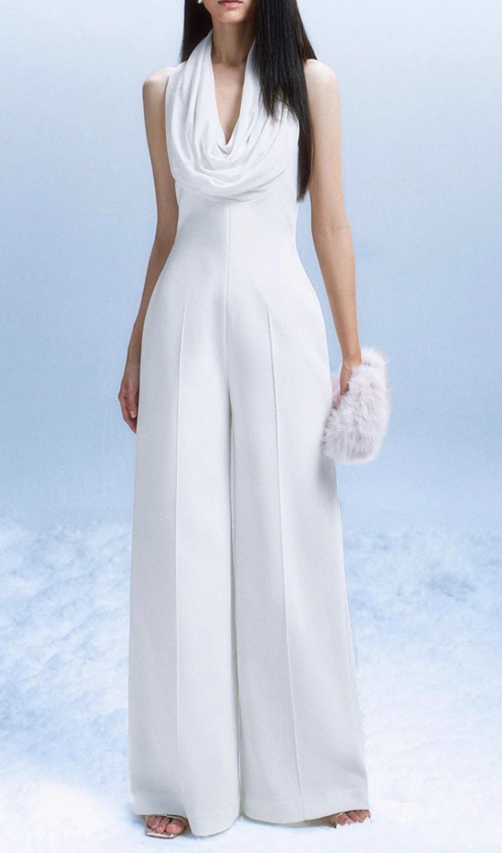 ec1abf602b0e42c15aa5942e9fc6b896.png Fashionslee Women Goodwin White Halter Jumpsuit