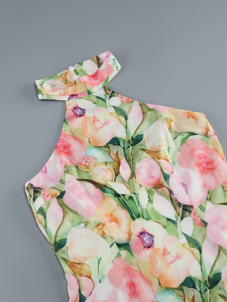 ec988641473cdee8df39c26a26ce40a6.jpg Fashionslee Women Brinsley Halter Floral Ruffle Maxi Dress