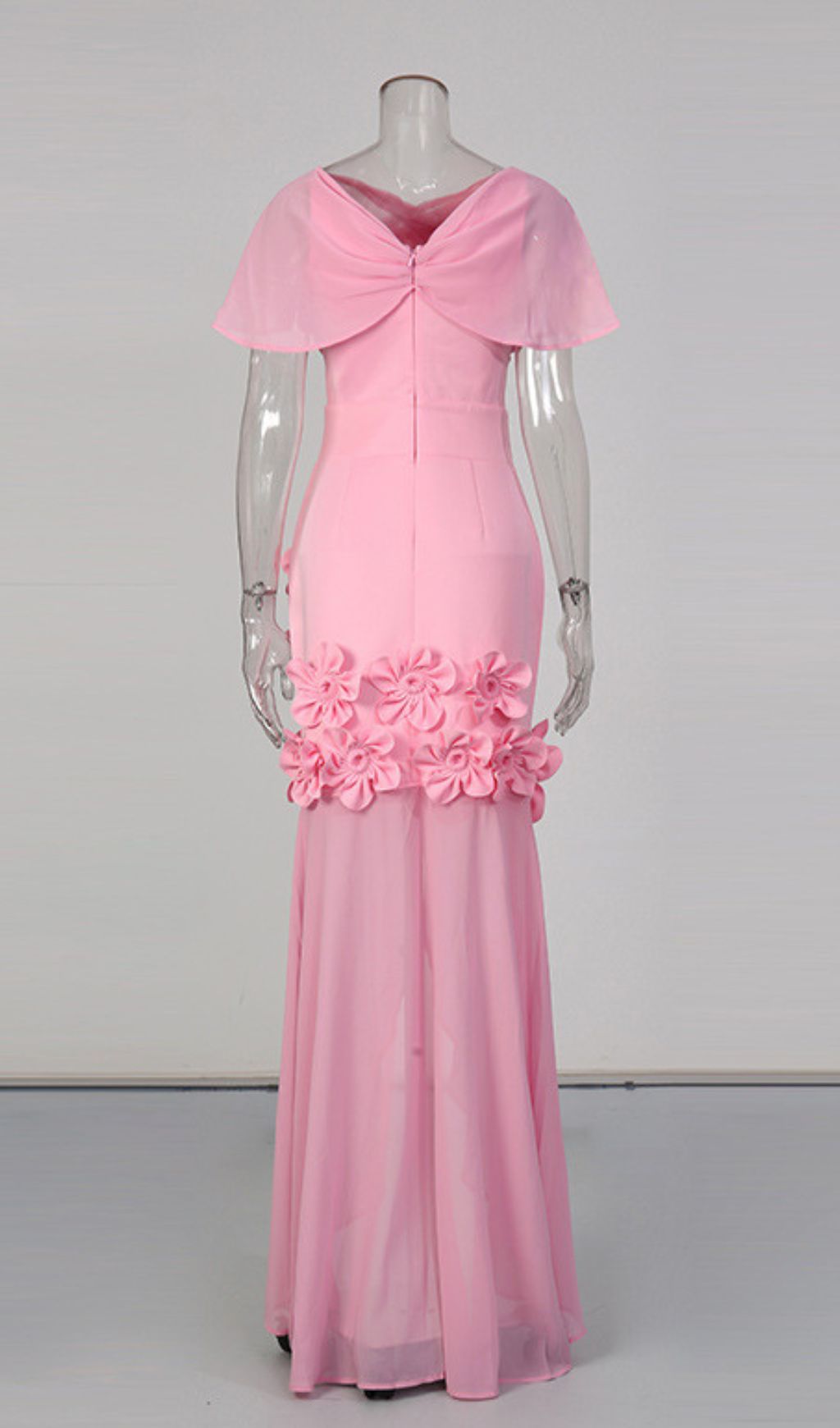 ecc85670f73fd029f2b1f7d2320cb0df.jpg Fashionslee Women Jaelyn Pink Flower Maxi Dress