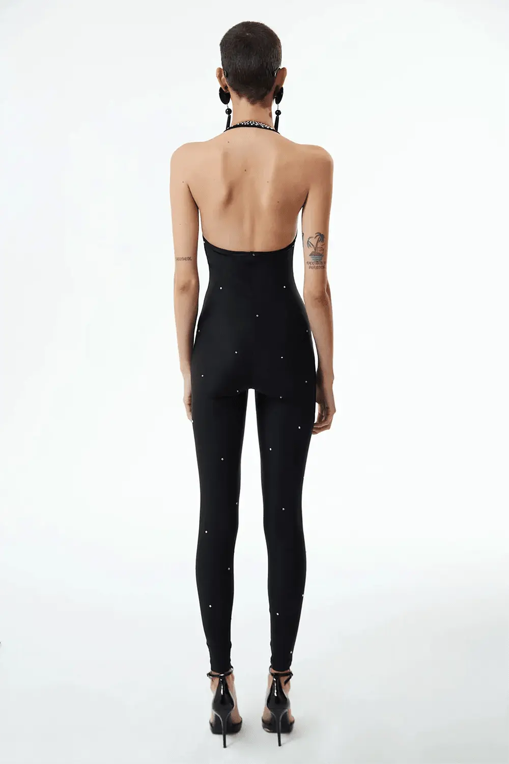 ed17a64519bcc292357b680017199c2d.png Fashionslee Women Halter Neck Crystal Backless Jumpsuits