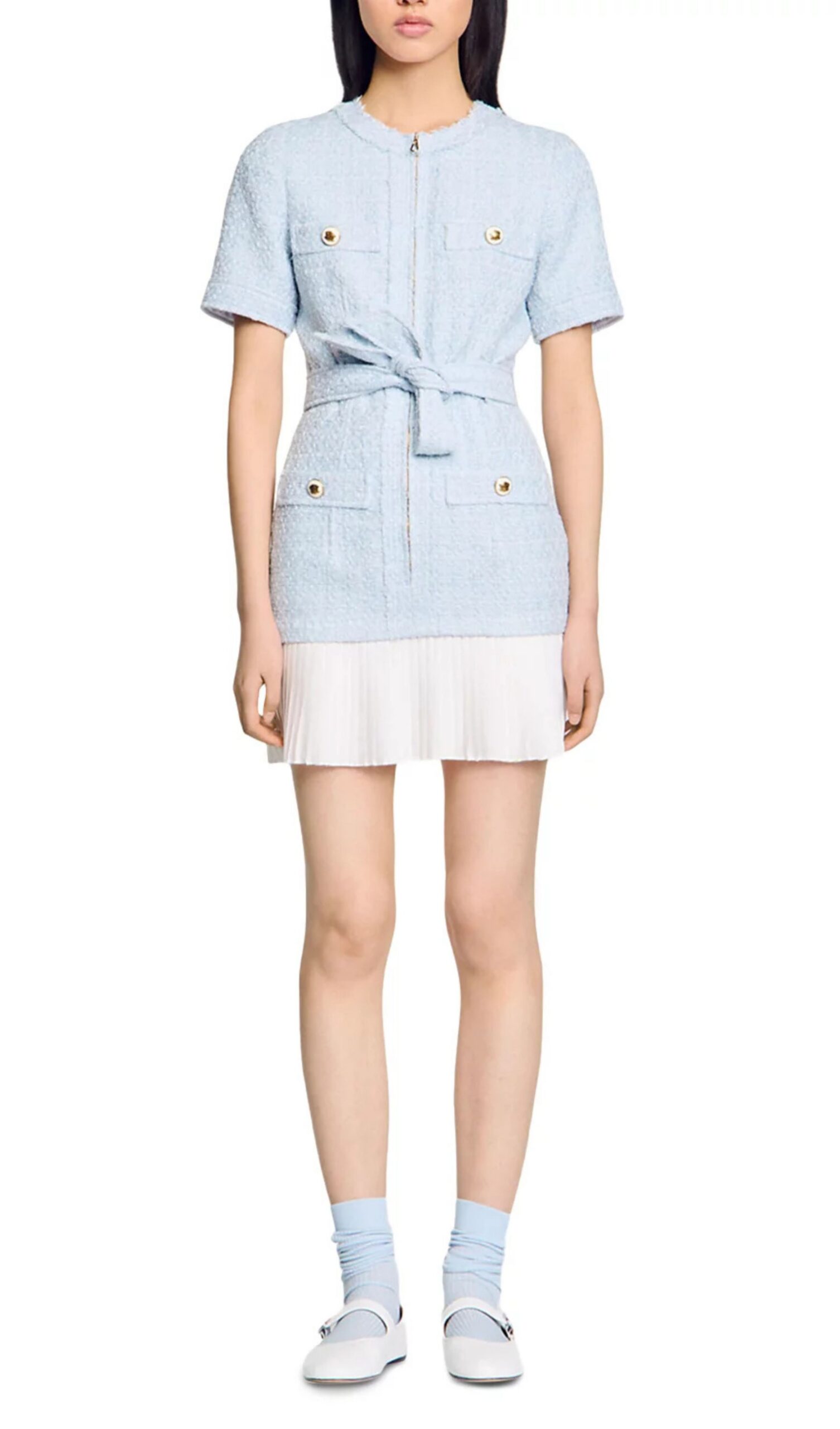 ed1f22a2bab7ef5191cfa9d156fa2056.jpg Fashionslee Women Short Tweed Dress