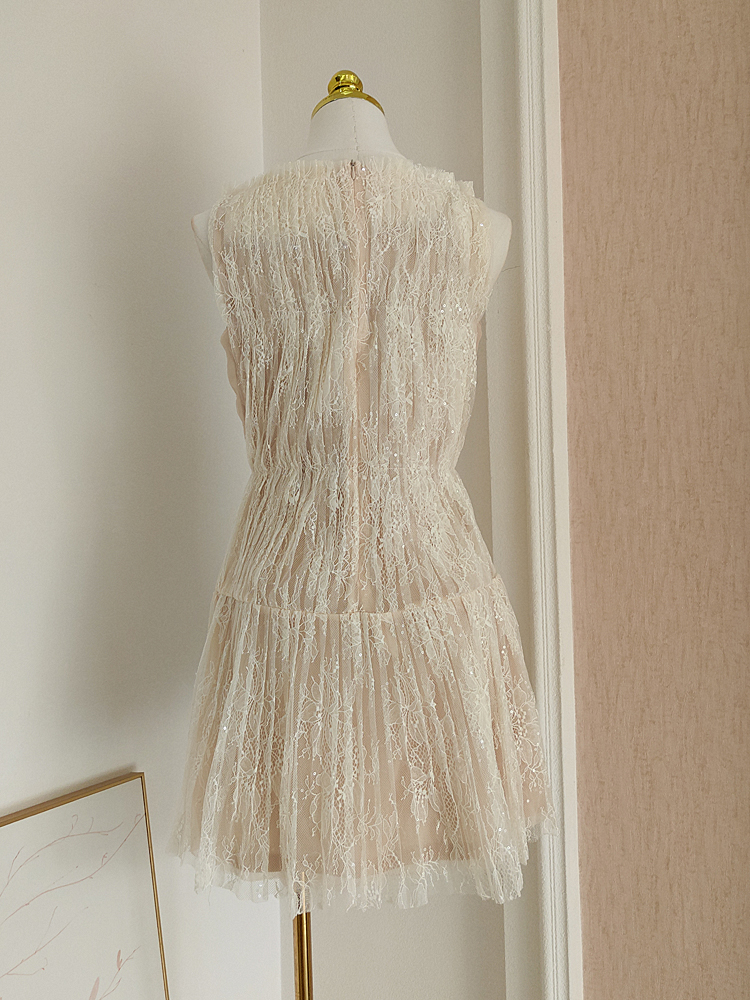 ed234dcfbe4451fce34e2099f87ca57b.jpg Fashionslee Women Darda Beige Flower Lace Mini Dress