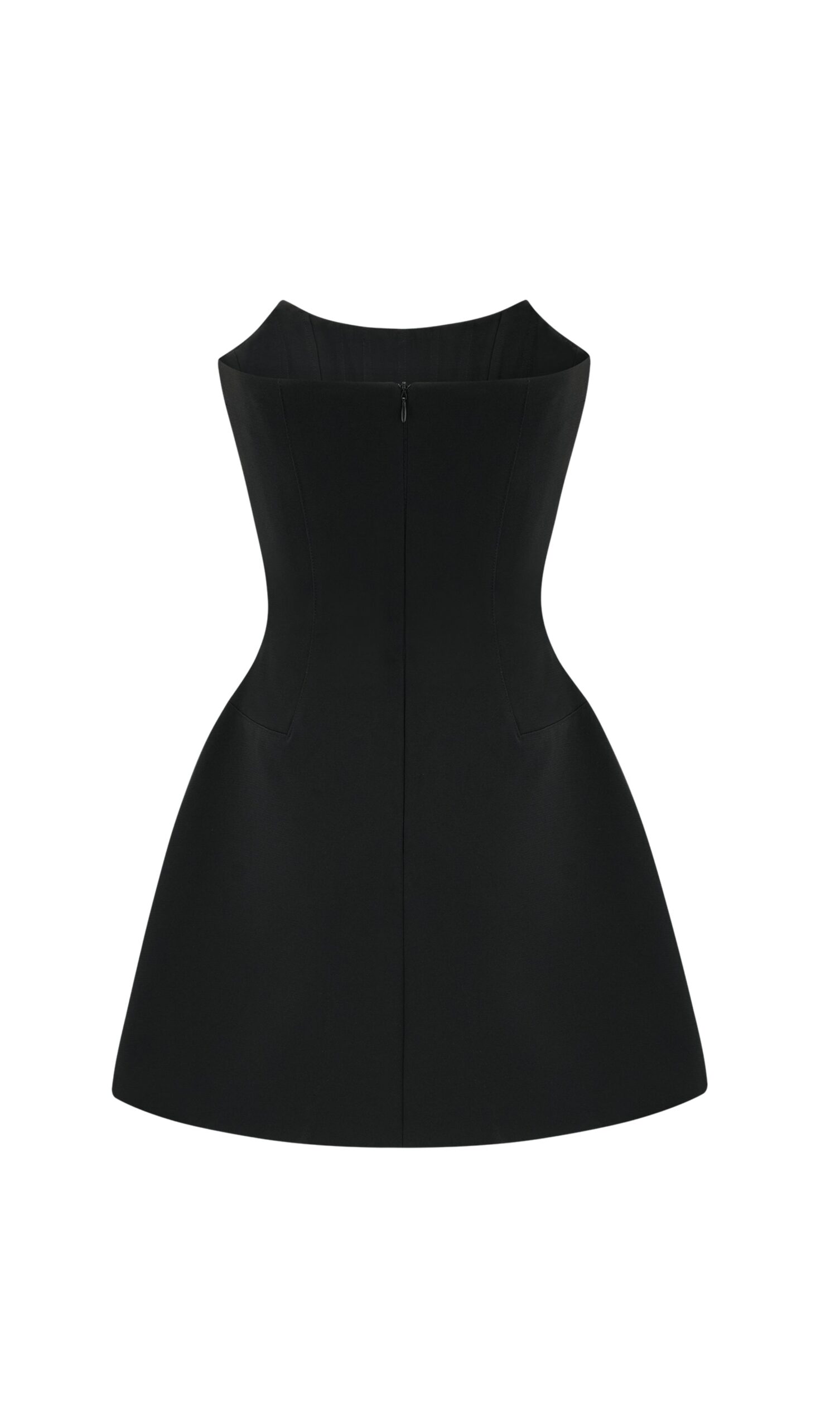 eda85f8ee2a97747981017e1dc01fa9c.jpeg Fashionslee Women Crystal Beading Strapless Mini Dress In Black