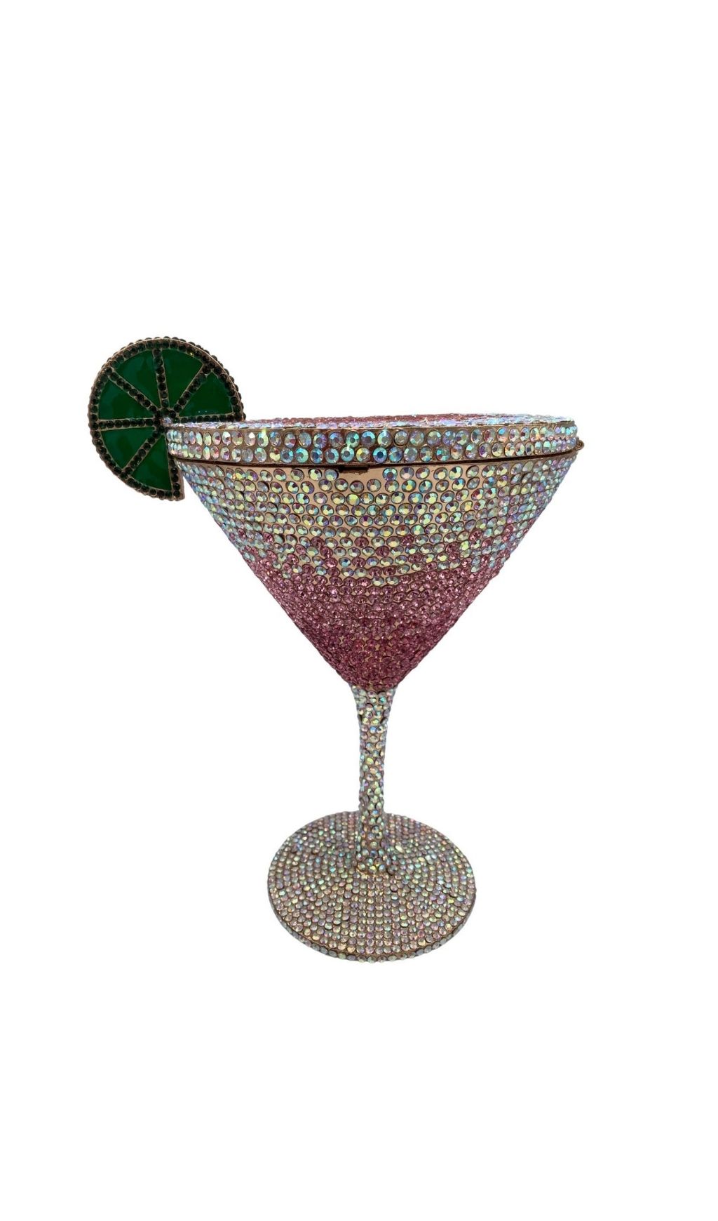 edefb05629ece07c7dd0b63dc16a4b5d.jpg Fashionslee Women Garin Pink Rhinestone Goblet Bag