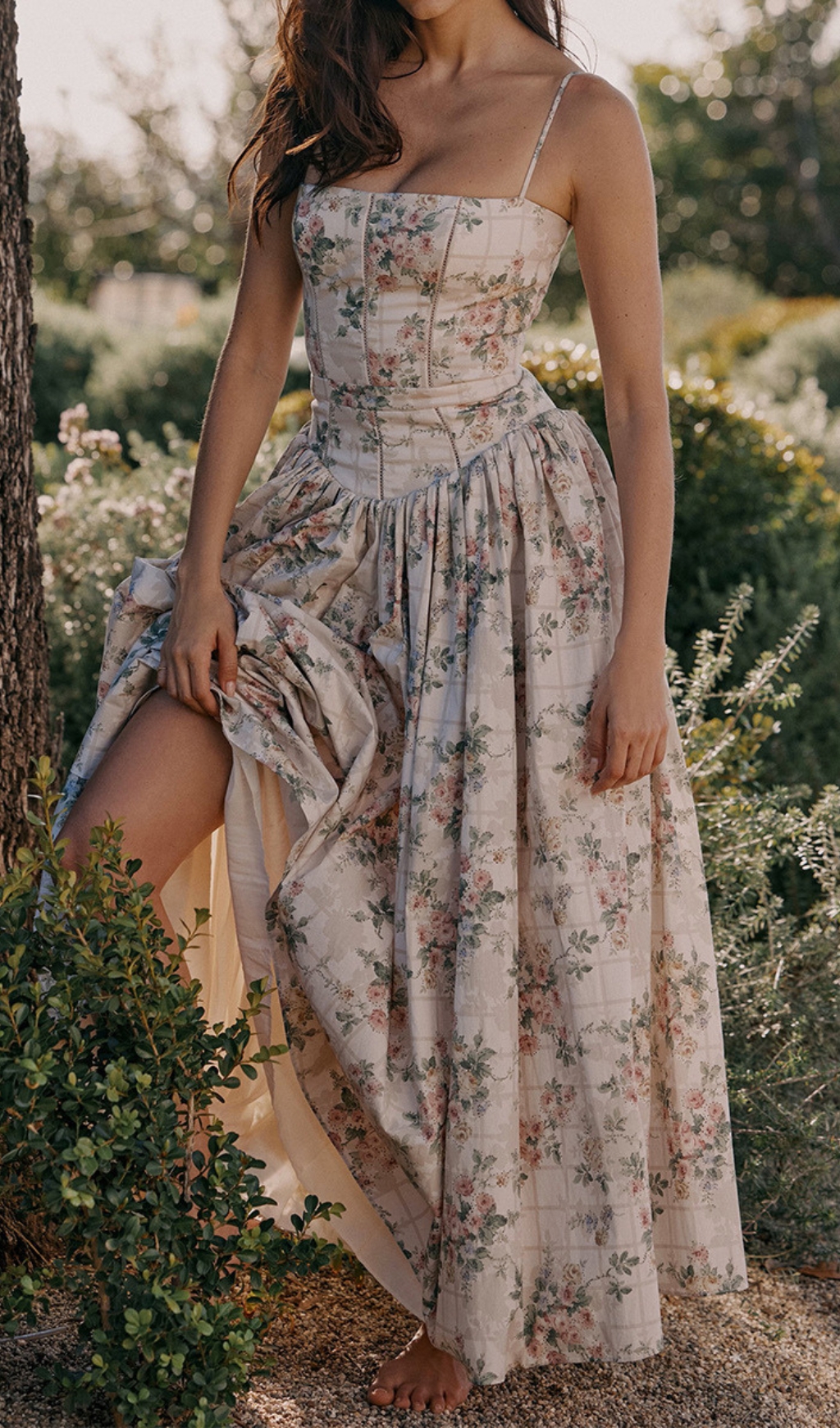 ee1e676613d7ebab7fee1fd5fc173831.jpg Fashionslee Women Ashira Beige Floral Maxi Dress